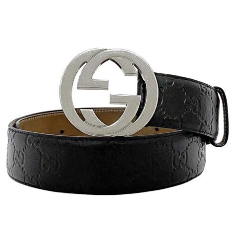 pre owned gucci belt mens|genuine Gucci belt.